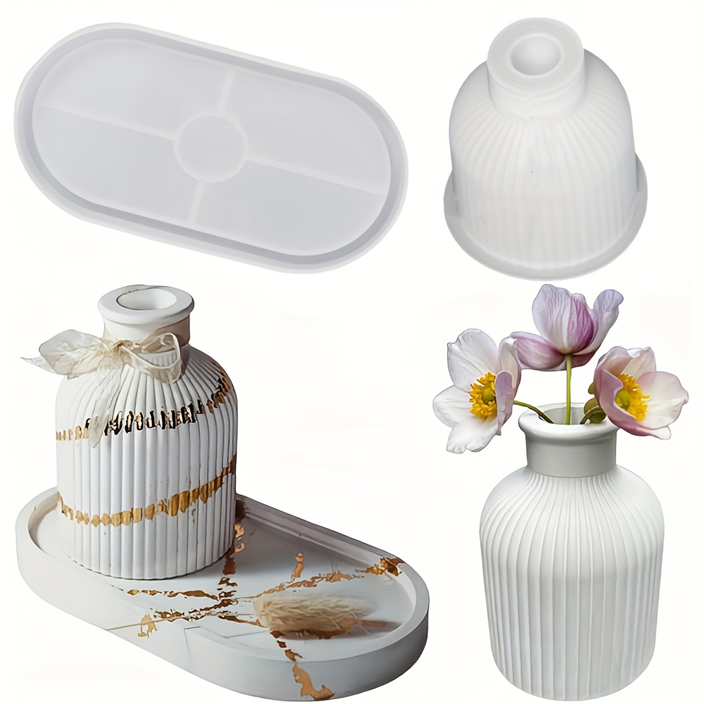 Florist Supply Vases - Forma silikonowa do wazonu, owalna forma