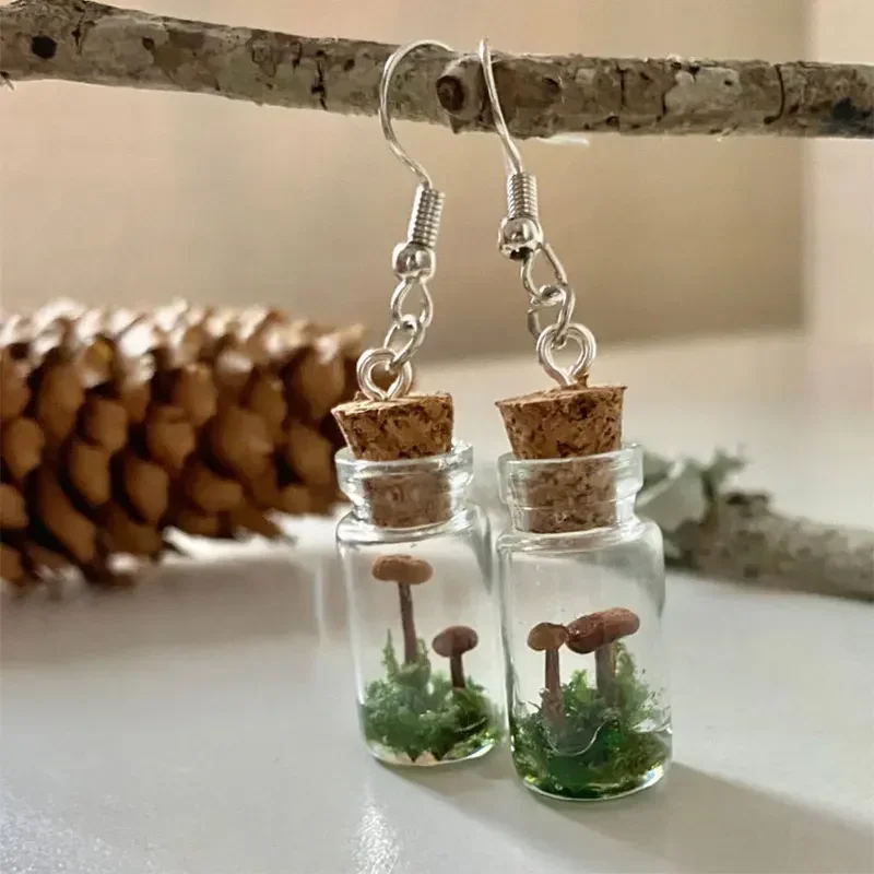 Prawdziwe kolczyki z grzybami  – Preserved Moss Sheet recenzja i cena