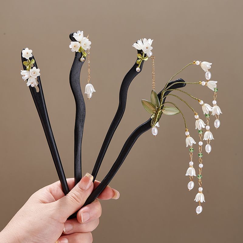 Drewniana spinka do włosów w s – Supply Florist recenzja i cena